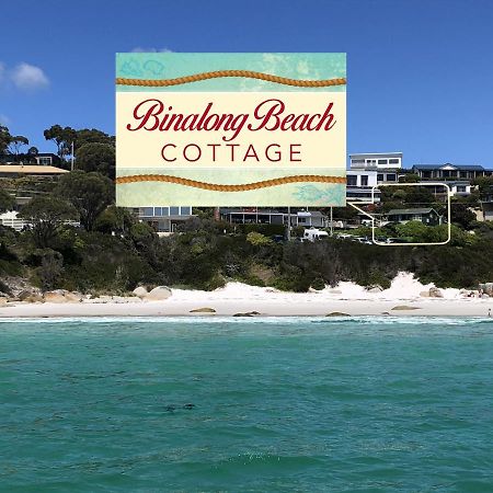 Binalong Beach Cottage Beachfront At Bay Of Fires Next To Restaurant Binalong Bay Eksteriør billede