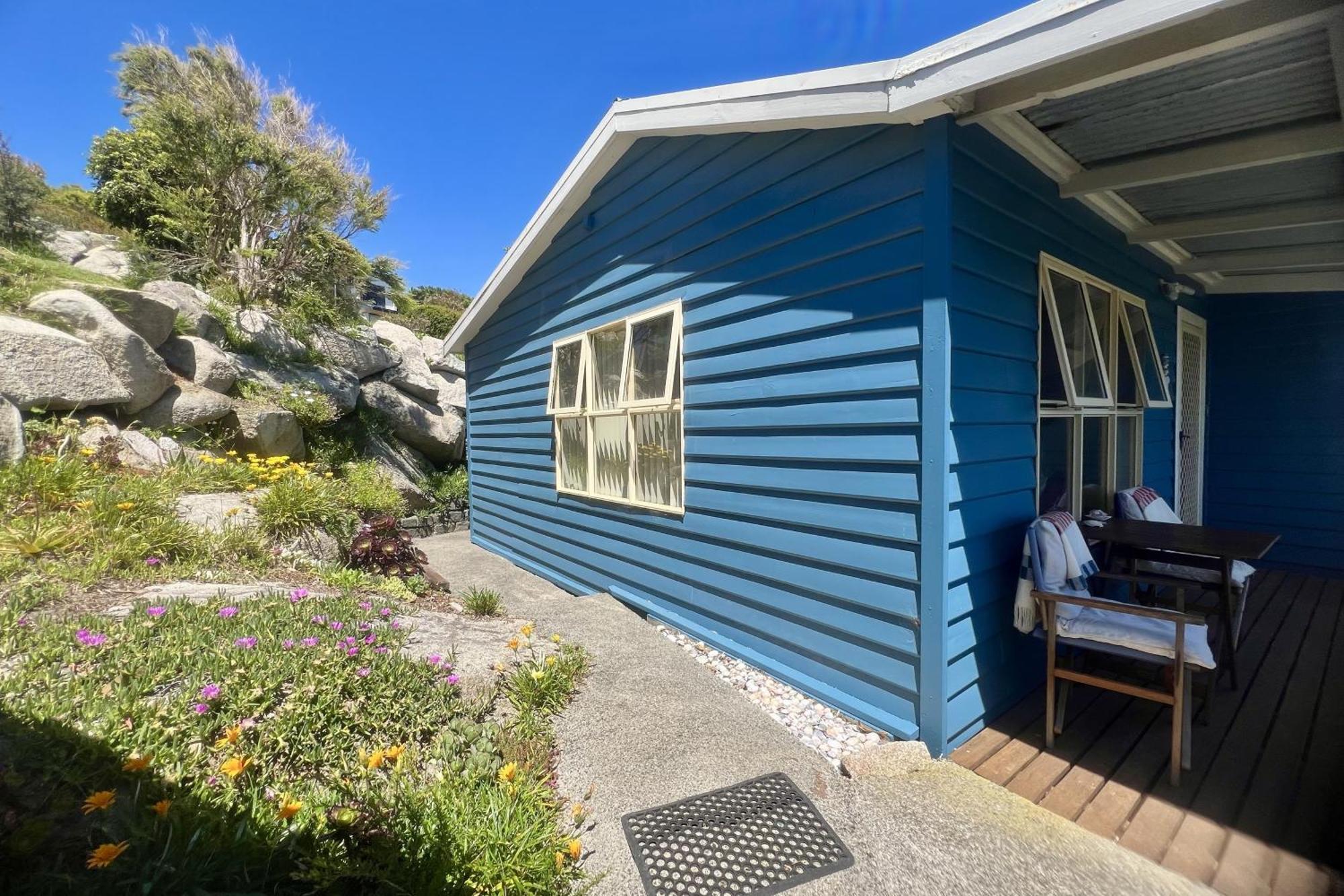 Binalong Beach Cottage Beachfront At Bay Of Fires Next To Restaurant Binalong Bay Eksteriør billede